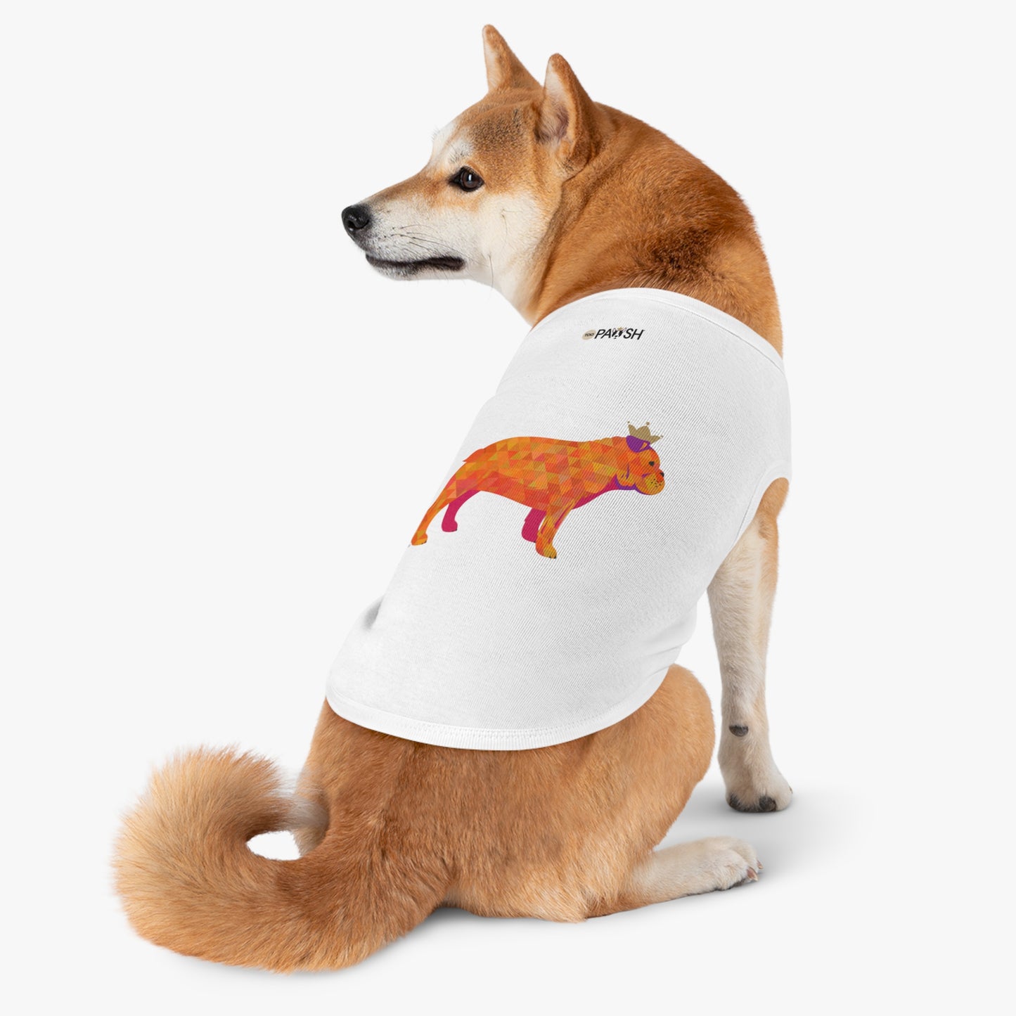 Frenchie Orange Pet Tank Top