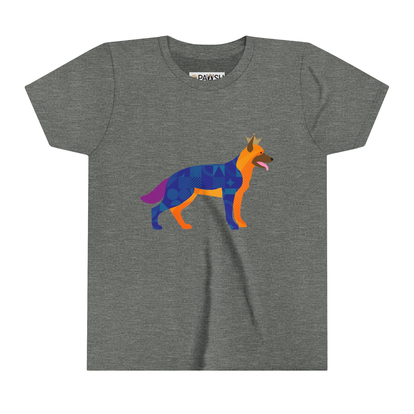 German Shepherd Youth Short Sleeve Tee