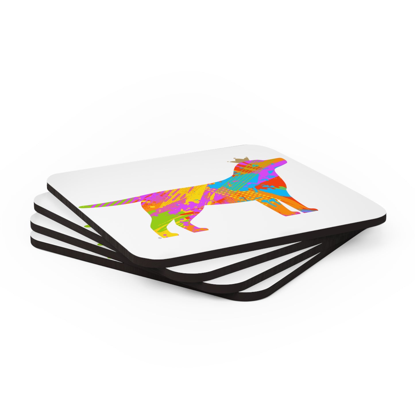 Labrador Corkwood Coaster Set