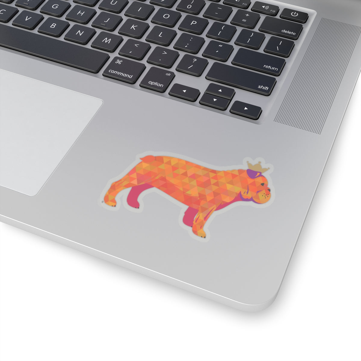 Frenchie Orange Sticker