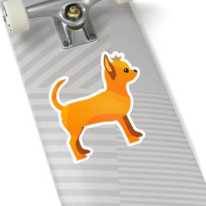 Chihuahua Gold Sticker