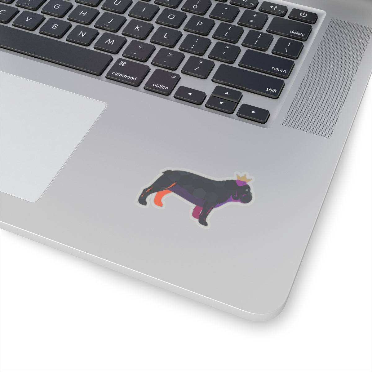 Frenchie Black Sticker