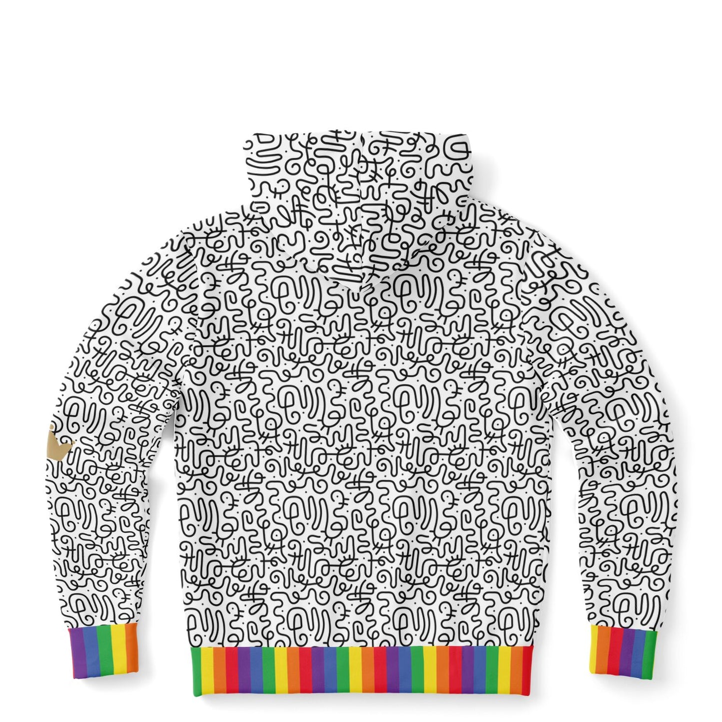 Mod Rainbow Unisex Adult Hoodie