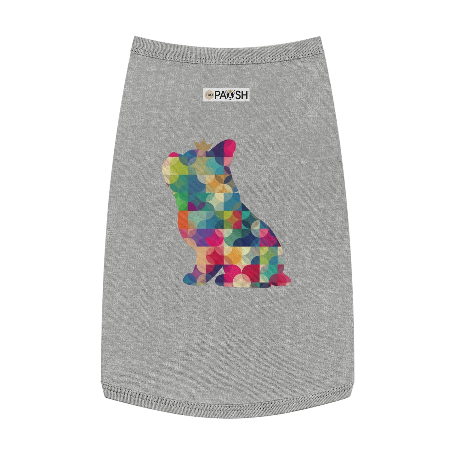 Frenchie Kaleidoscope Pet Tank Top