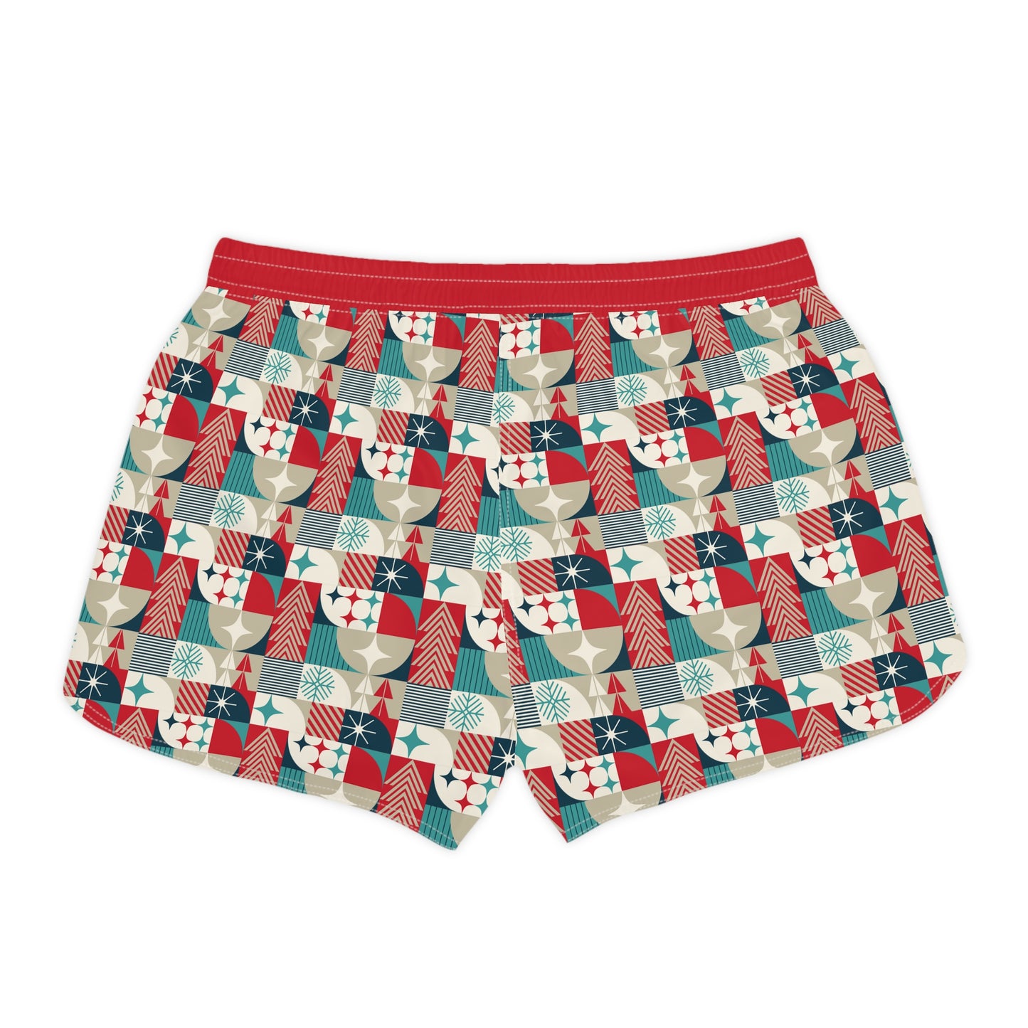 Retro Christmas Women's Casual Shorts