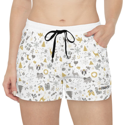 Frost-kissed Women's Casual Shorts