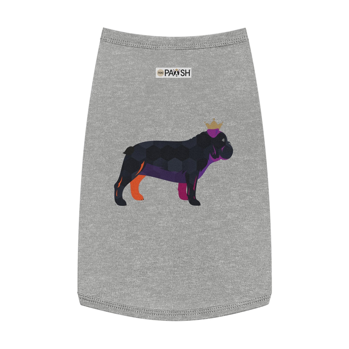 Frenchie Black Pet Tank Top