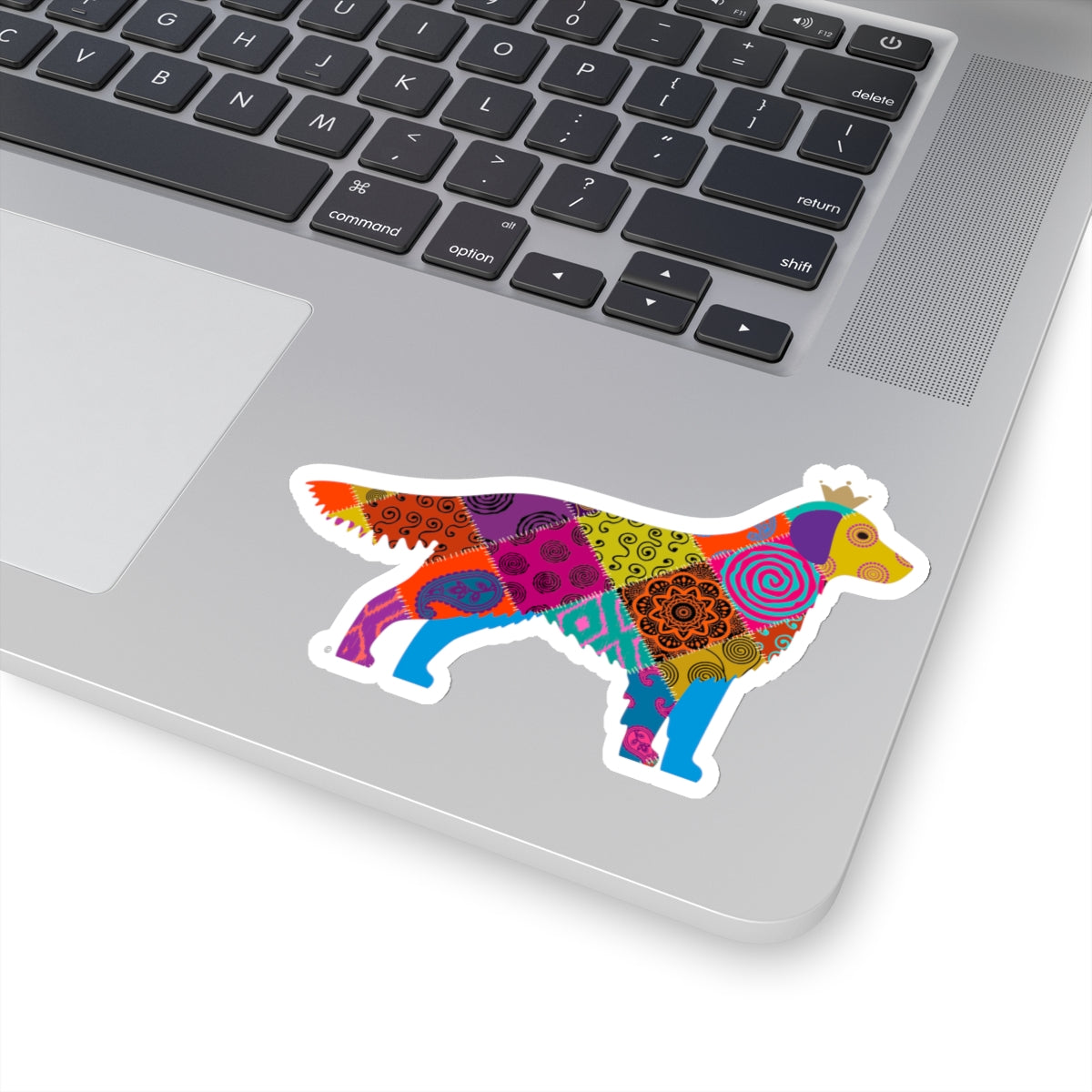 Golden Retriever Paisley Sticker