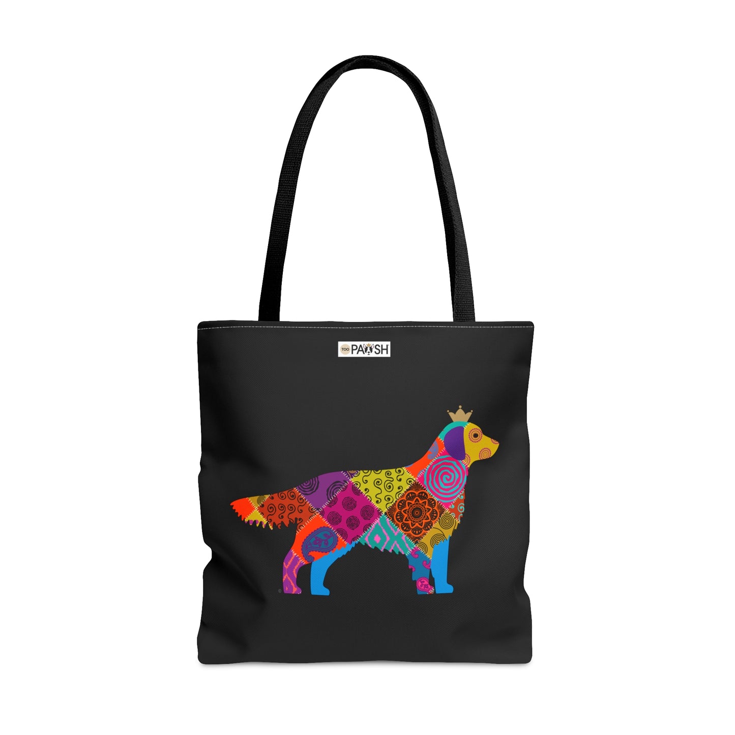 Golden Retriever Paisley Tote Bag