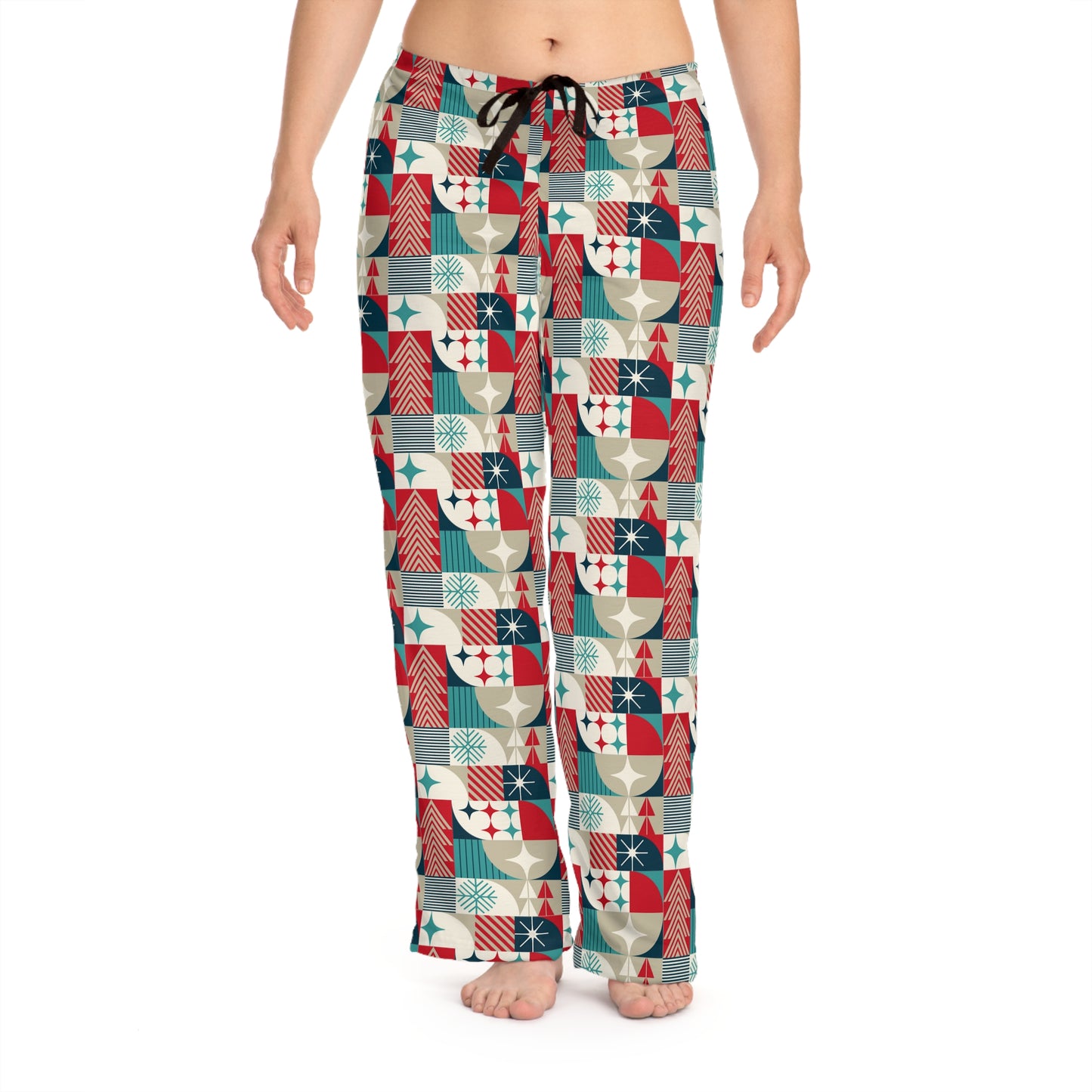 Retro Christmas Women's Pajama Pants