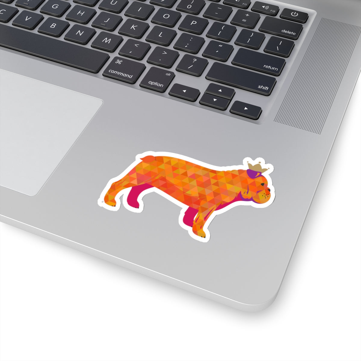 Frenchie Orange Sticker