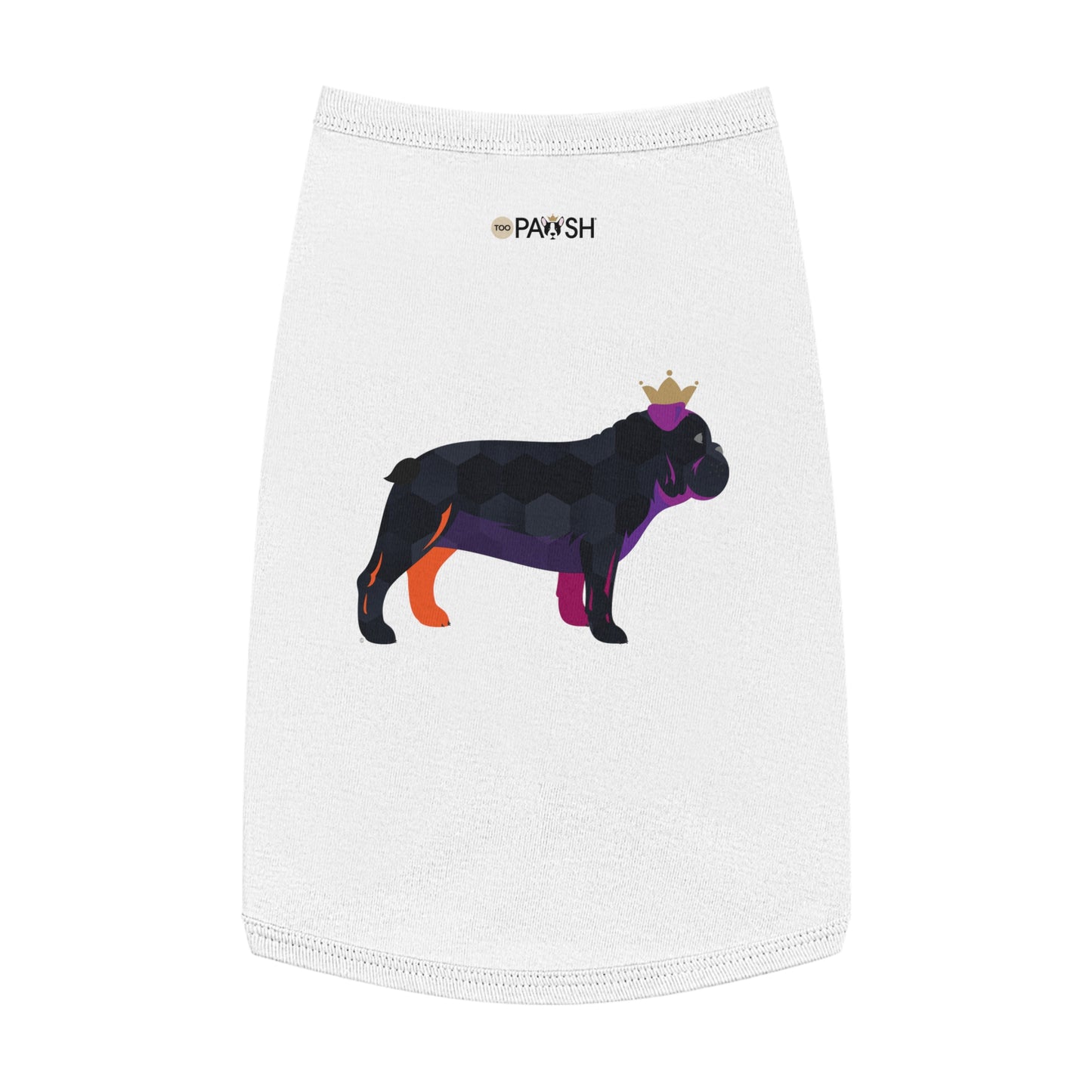 Frenchie Black Pet Tank Top