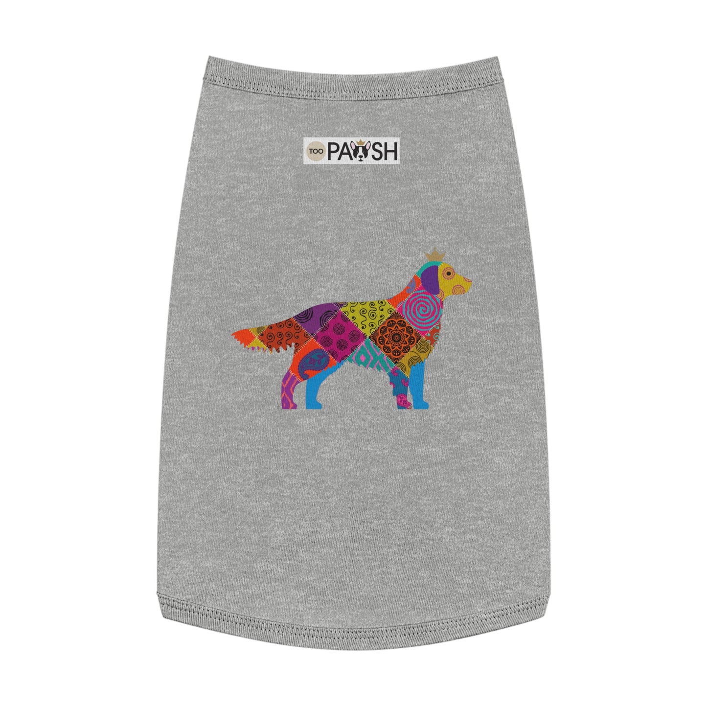 Golden Retriever Paisley Pet Tank Top