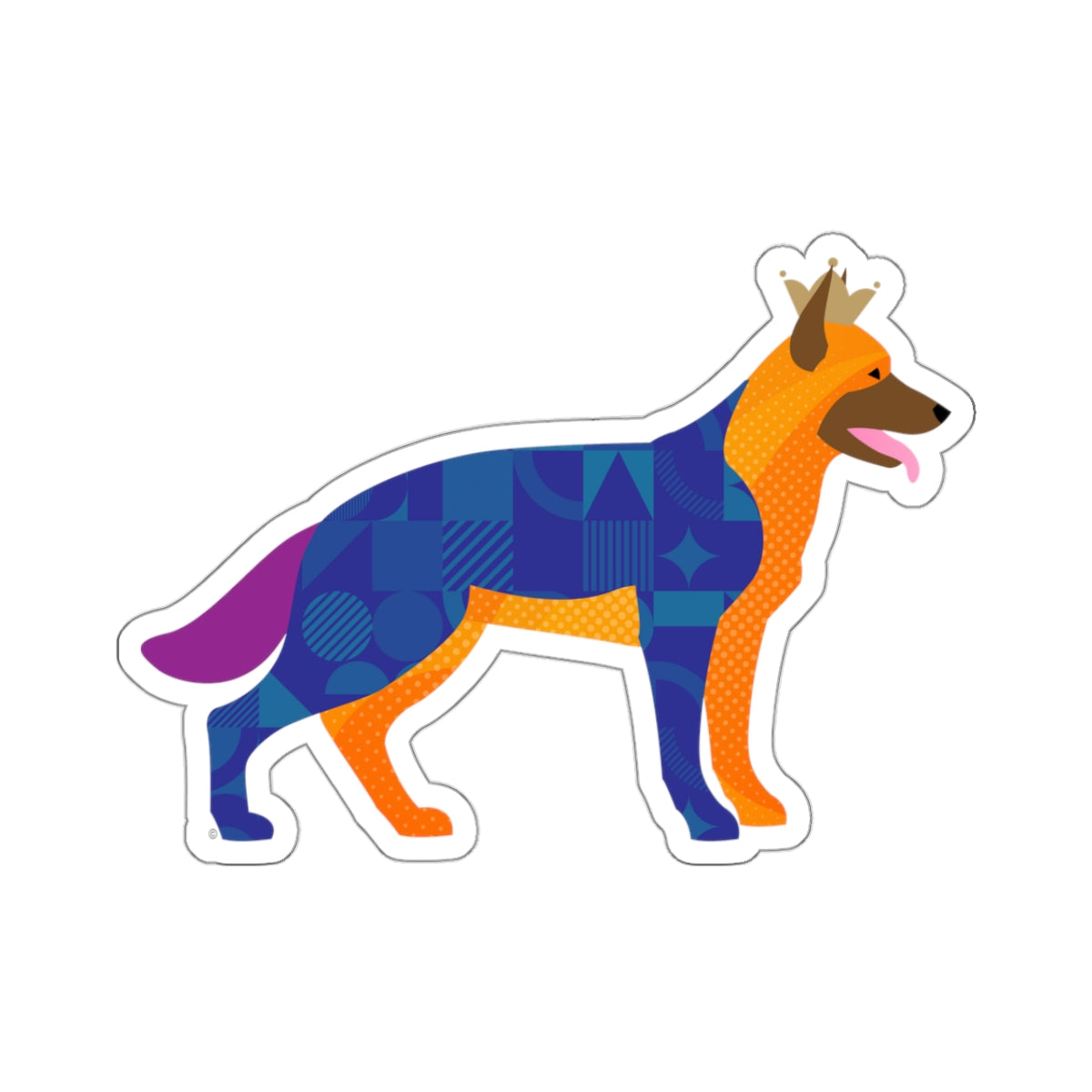 German Shepherd Sticker