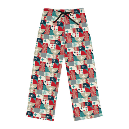 Retro Christmas Women's Pajama Pants