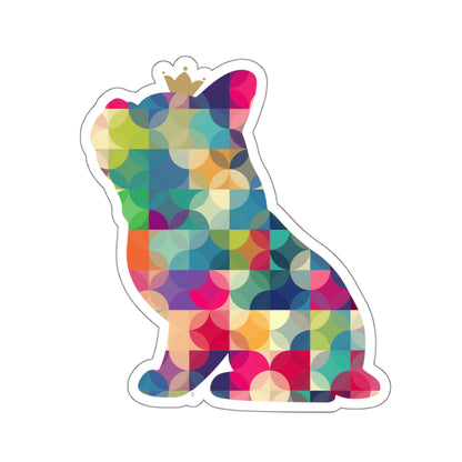 Frenchie Kaleidoscope Sticker