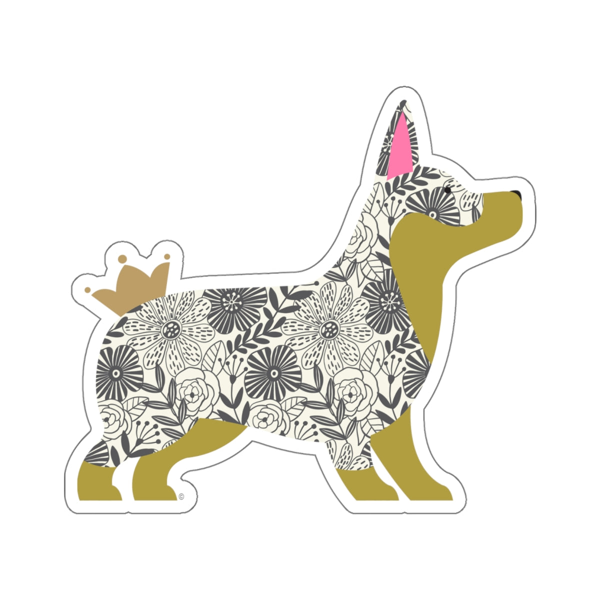 Corgi Sticker