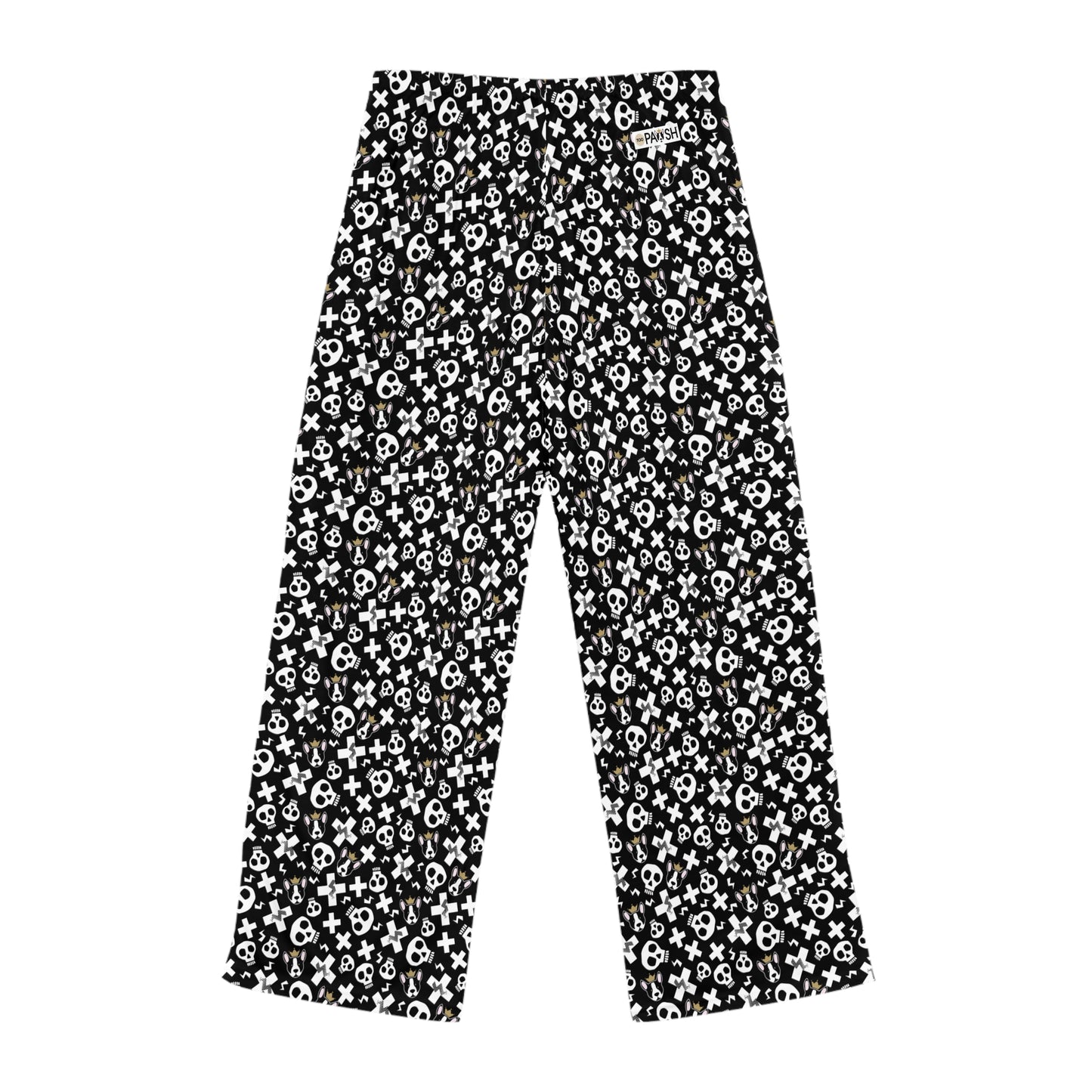 Glam & Punk Black Women's Pajama Pants