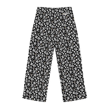 Glam & Punk Black Women's Pajama Pants