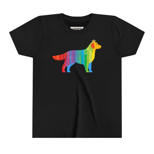 Golden Retriever Youth Short Sleeve Tee