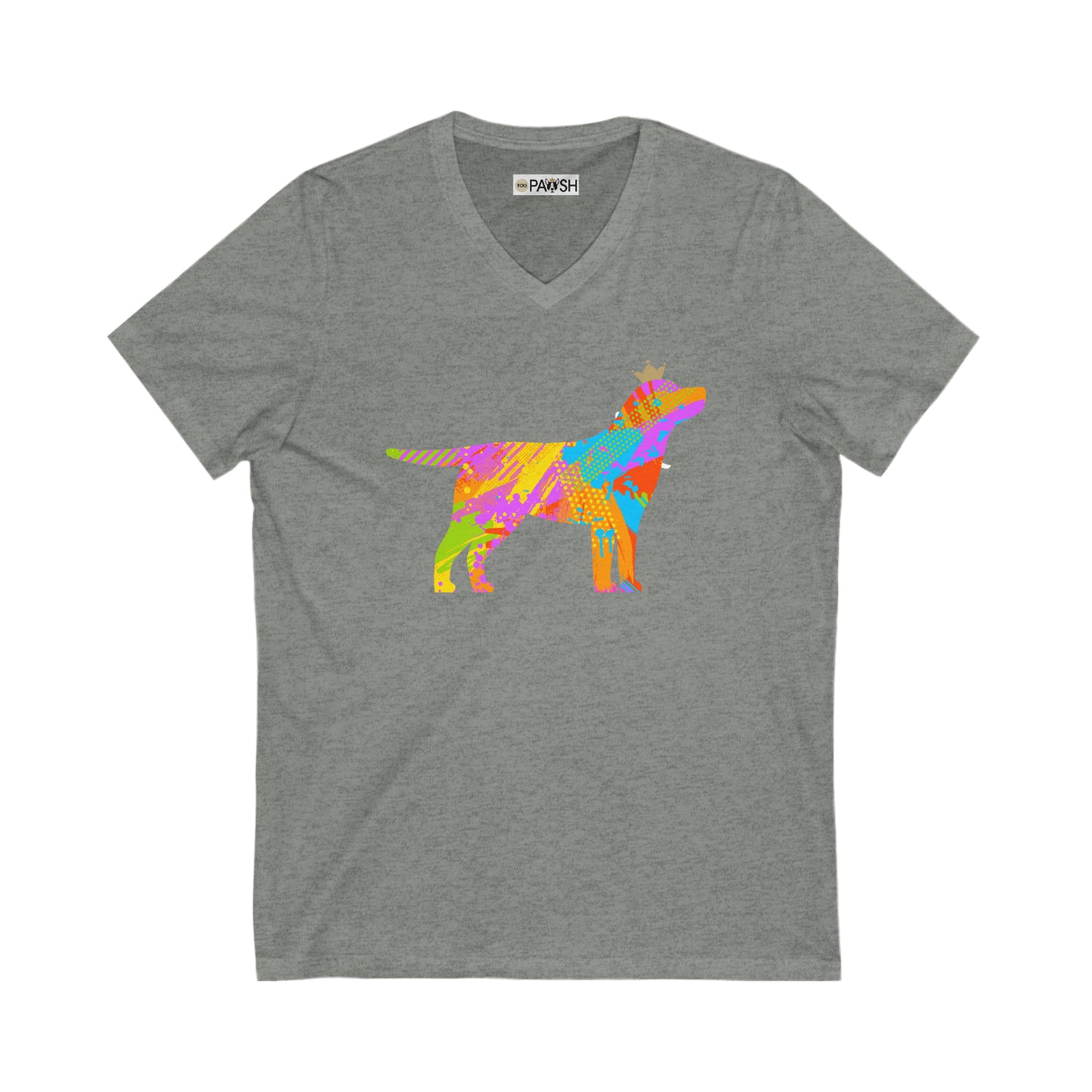 Labrador Unisex Jersey Short Sleeve V-Neck Tee