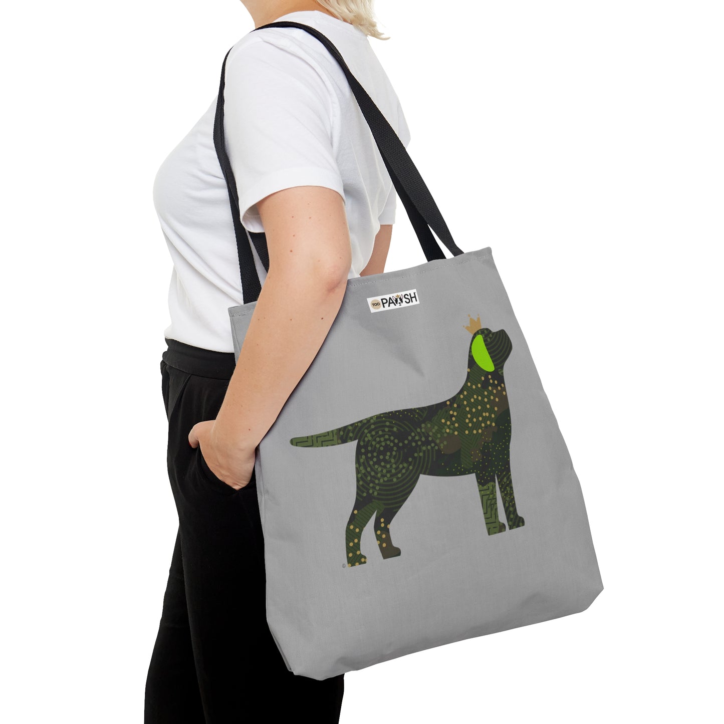 Labrador Camo Tote Bag