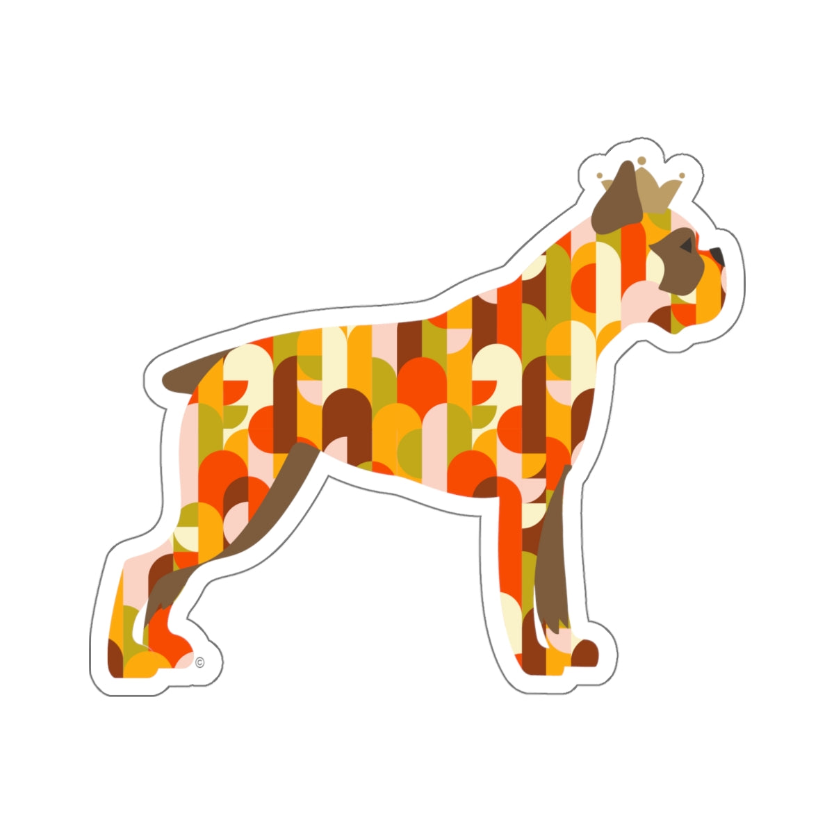 Boxer Sticker