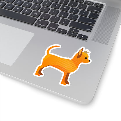 Chihuahua Gold Sticker