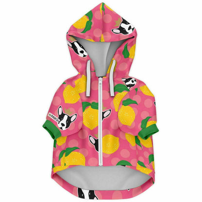 Limoncello Fashion Dog Zip-Up Hoodie