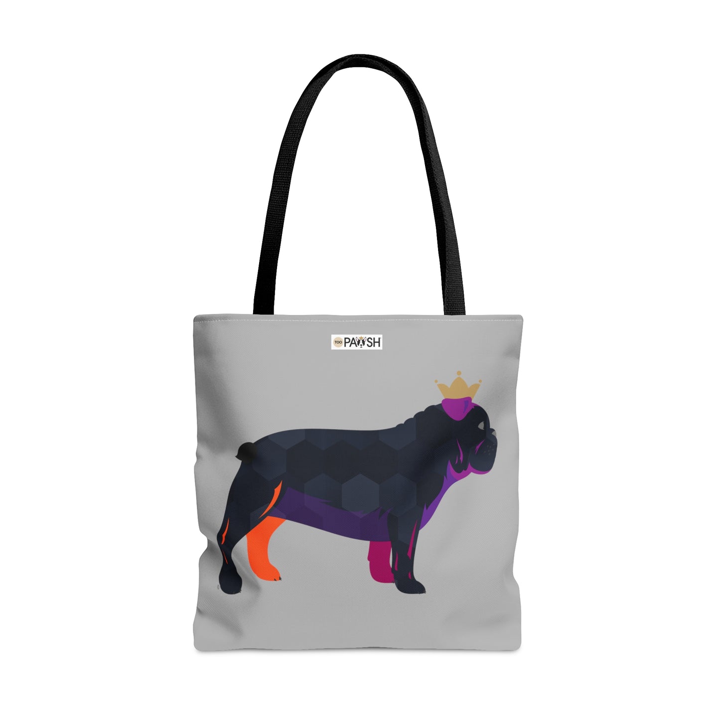 Frenchie Black Tote Bag