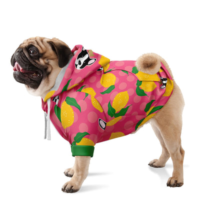 Limoncello Fashion Dog Zip-Up Hoodie