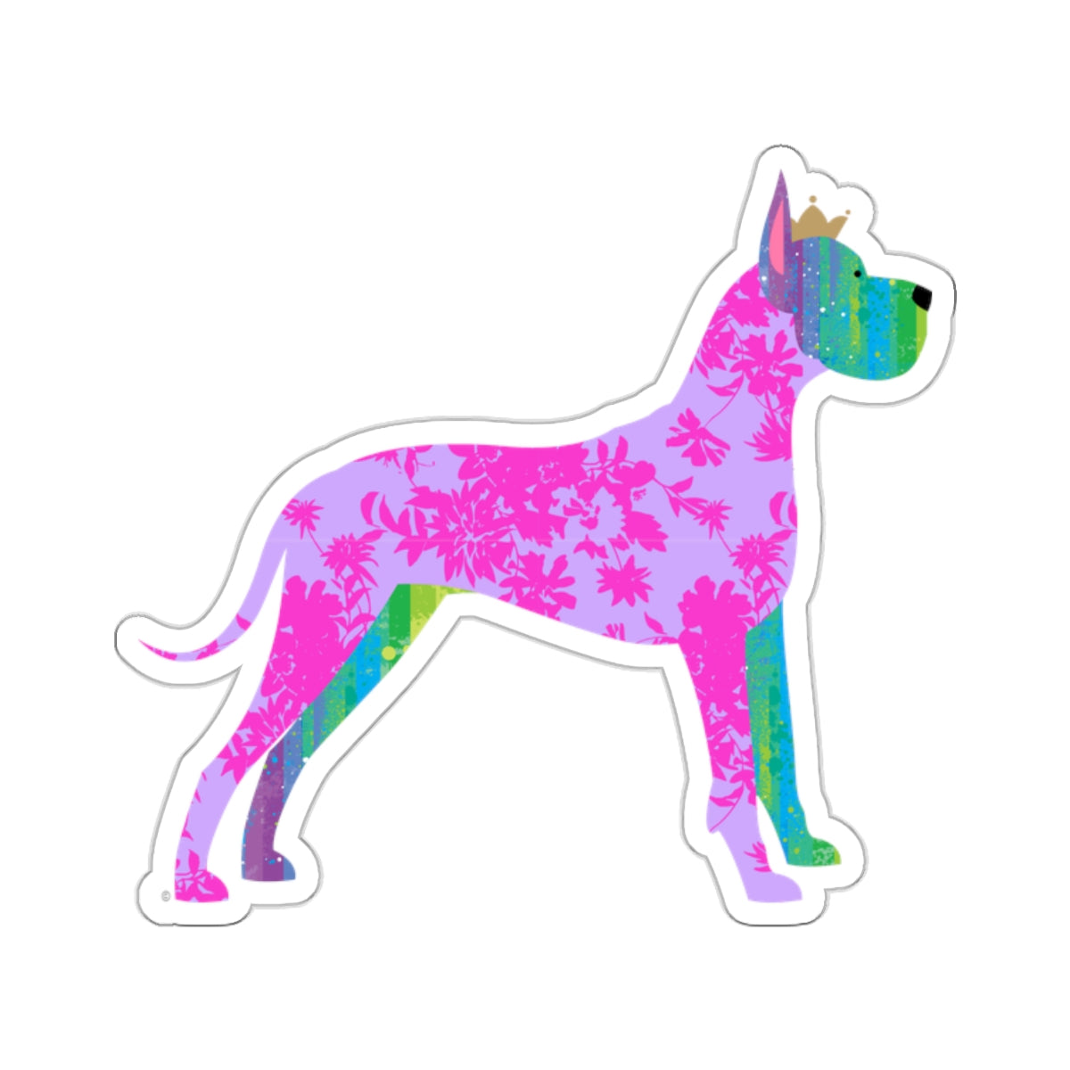 Great Dane Sticker