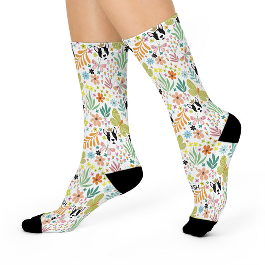 Whimsey Cushioned Crew Socks