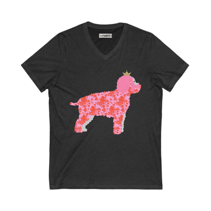 Doodle Unisex Jersey Short Sleeve V-Neck Tee