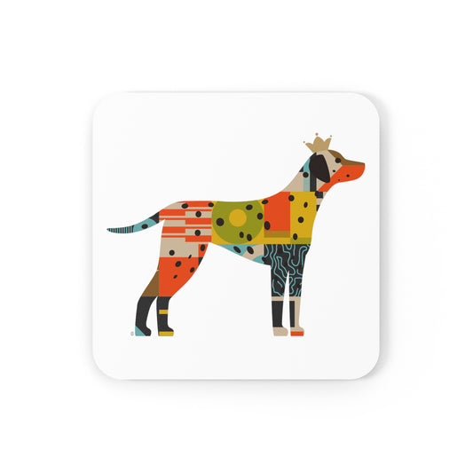 Dalmatian Corkwood Coaster Set