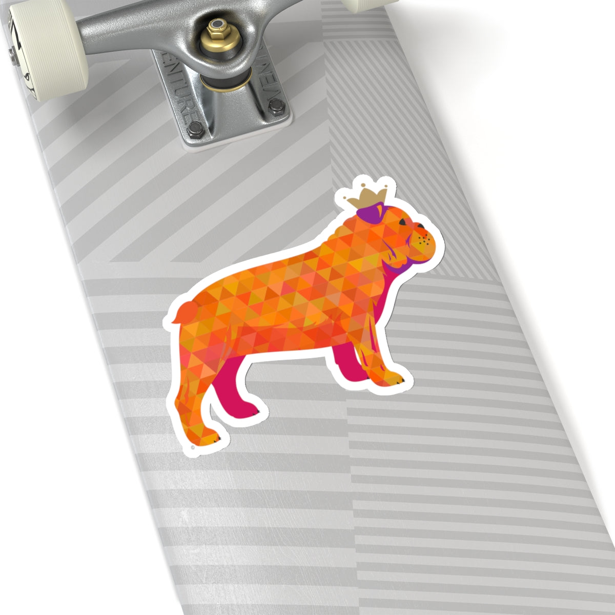 Frenchie Orange Sticker