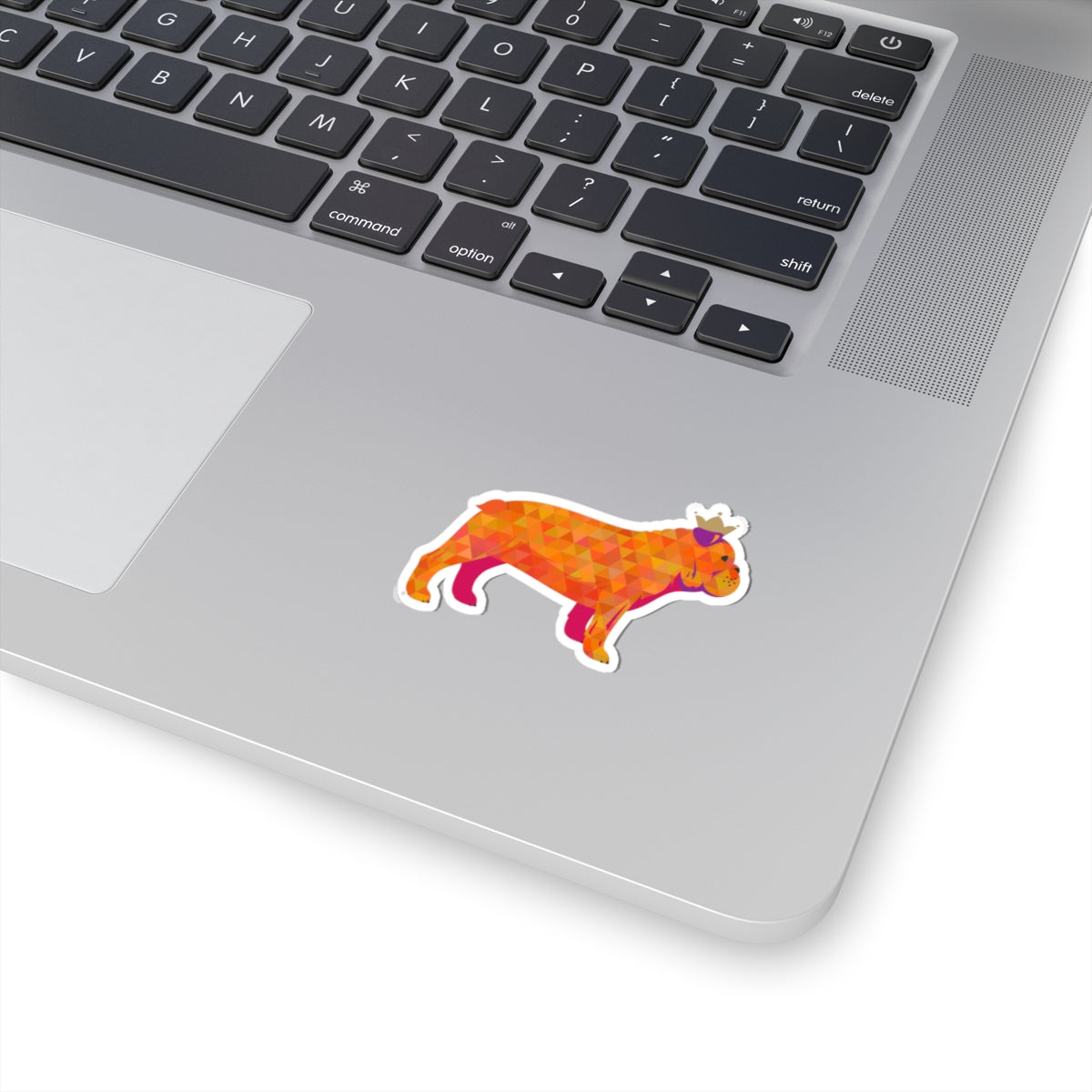 Frenchie Orange Sticker