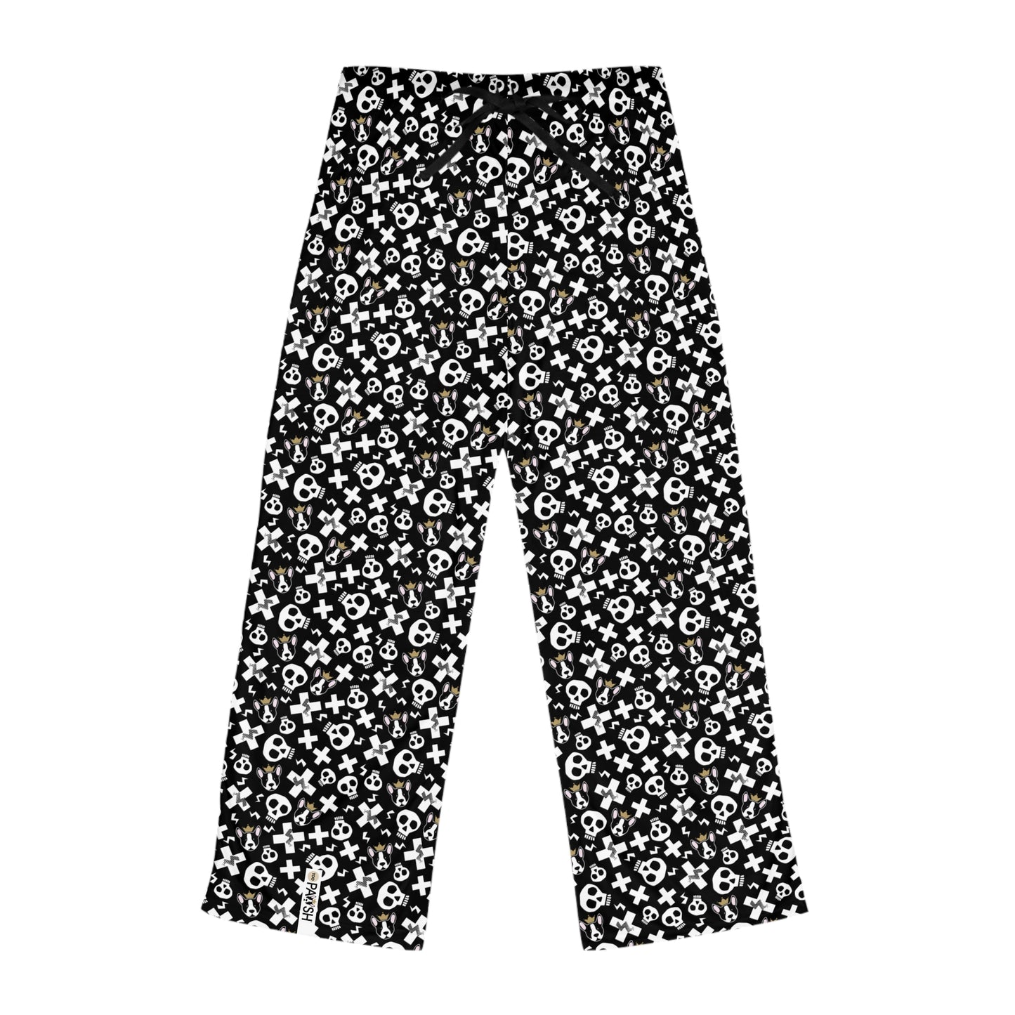 Glam & Punk Black Women's Pajama Pants