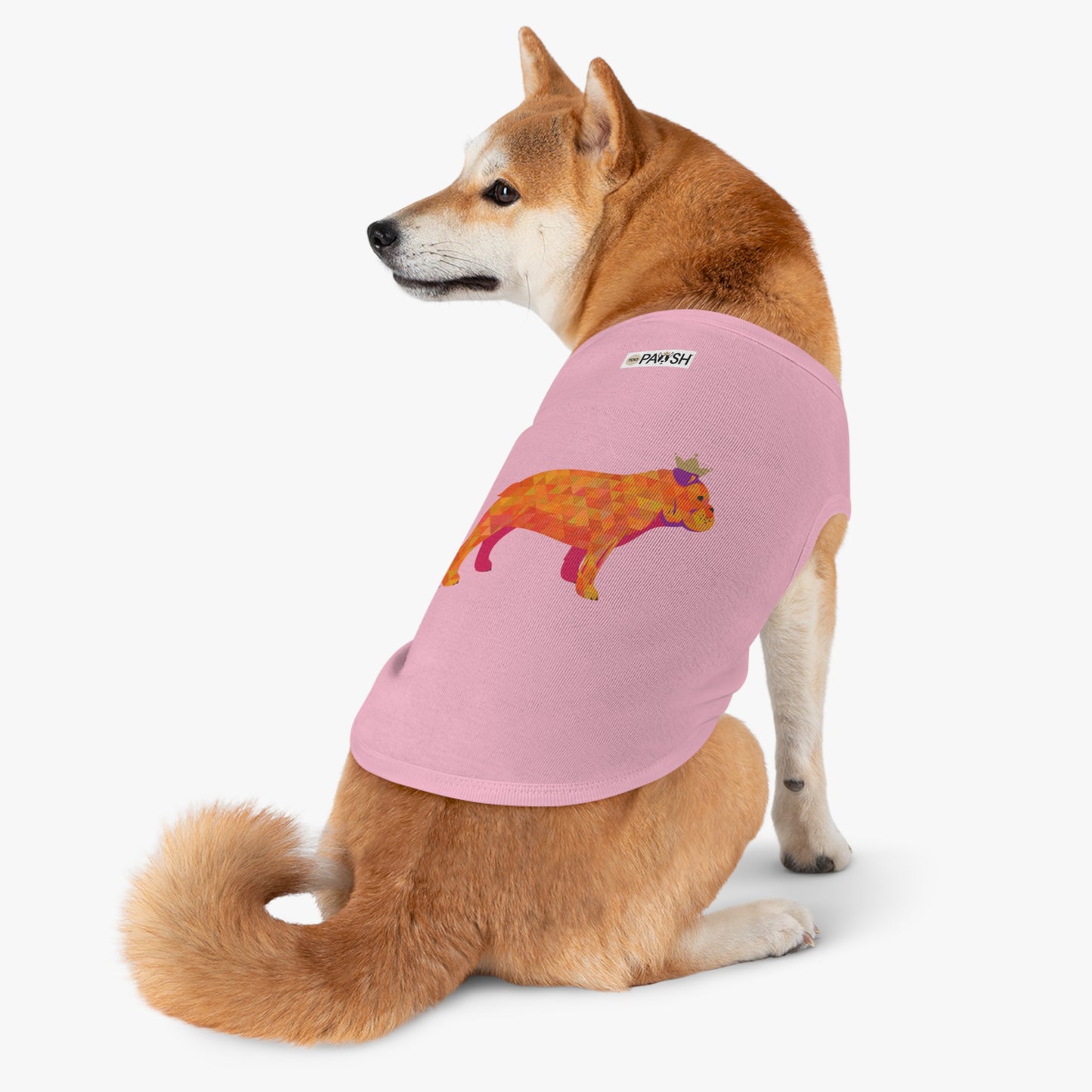 Frenchie Orange Pet Tank Top