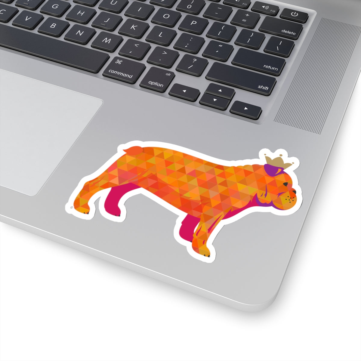 Frenchie Orange Sticker