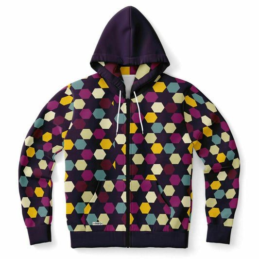 Starstruck II Athletic Unisex Zip-Up Hoodie