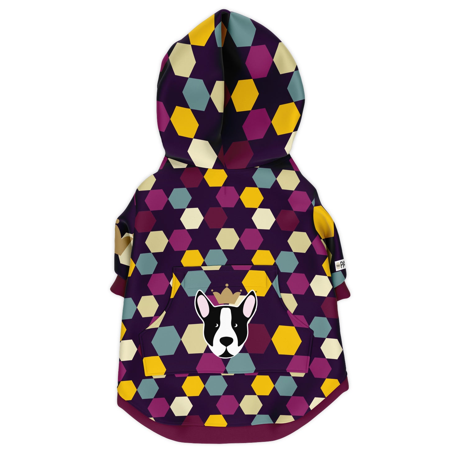 Starstruck Athletic Dog Zip-Up Hoodie