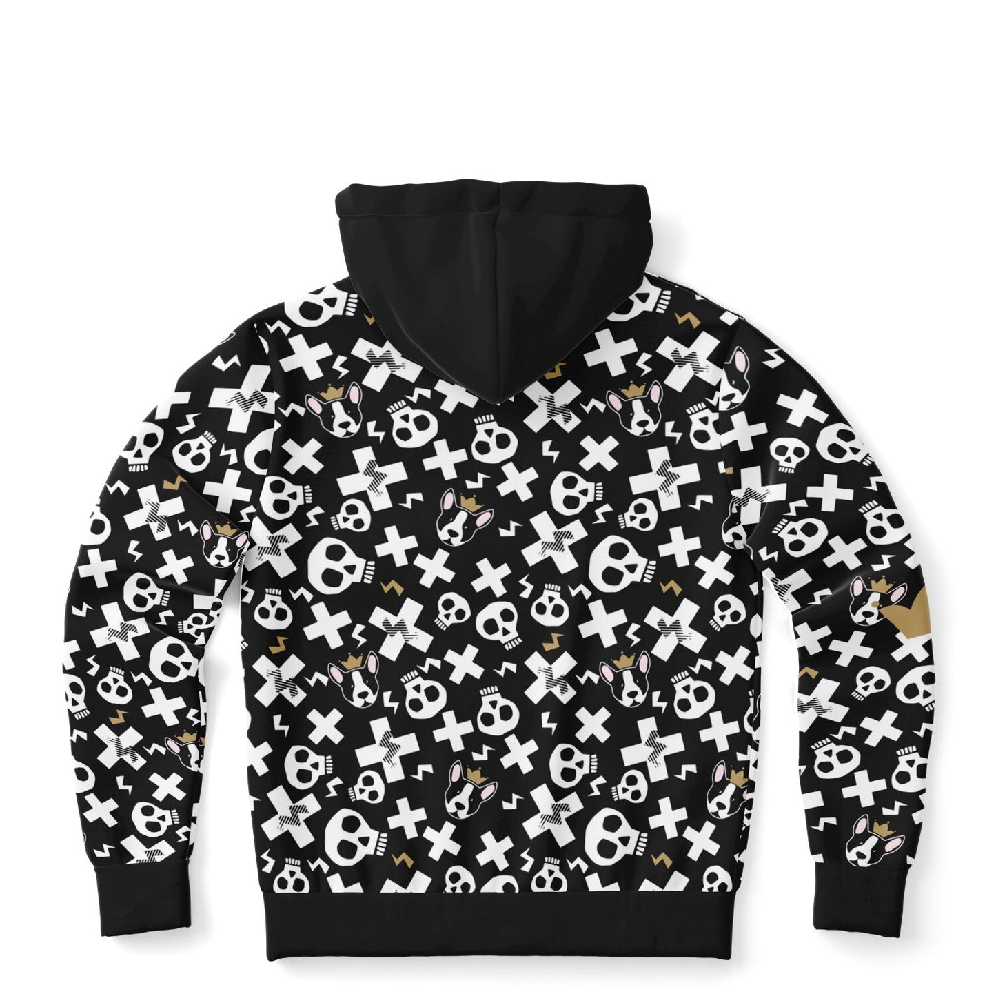 Glam Punk II Athletic Zip-Up Hoodie