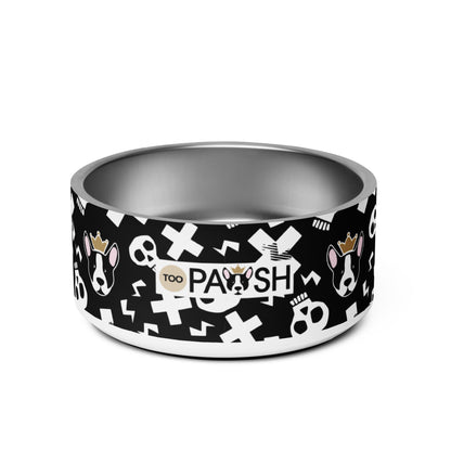 Pawsh & Punk Pet Bowl