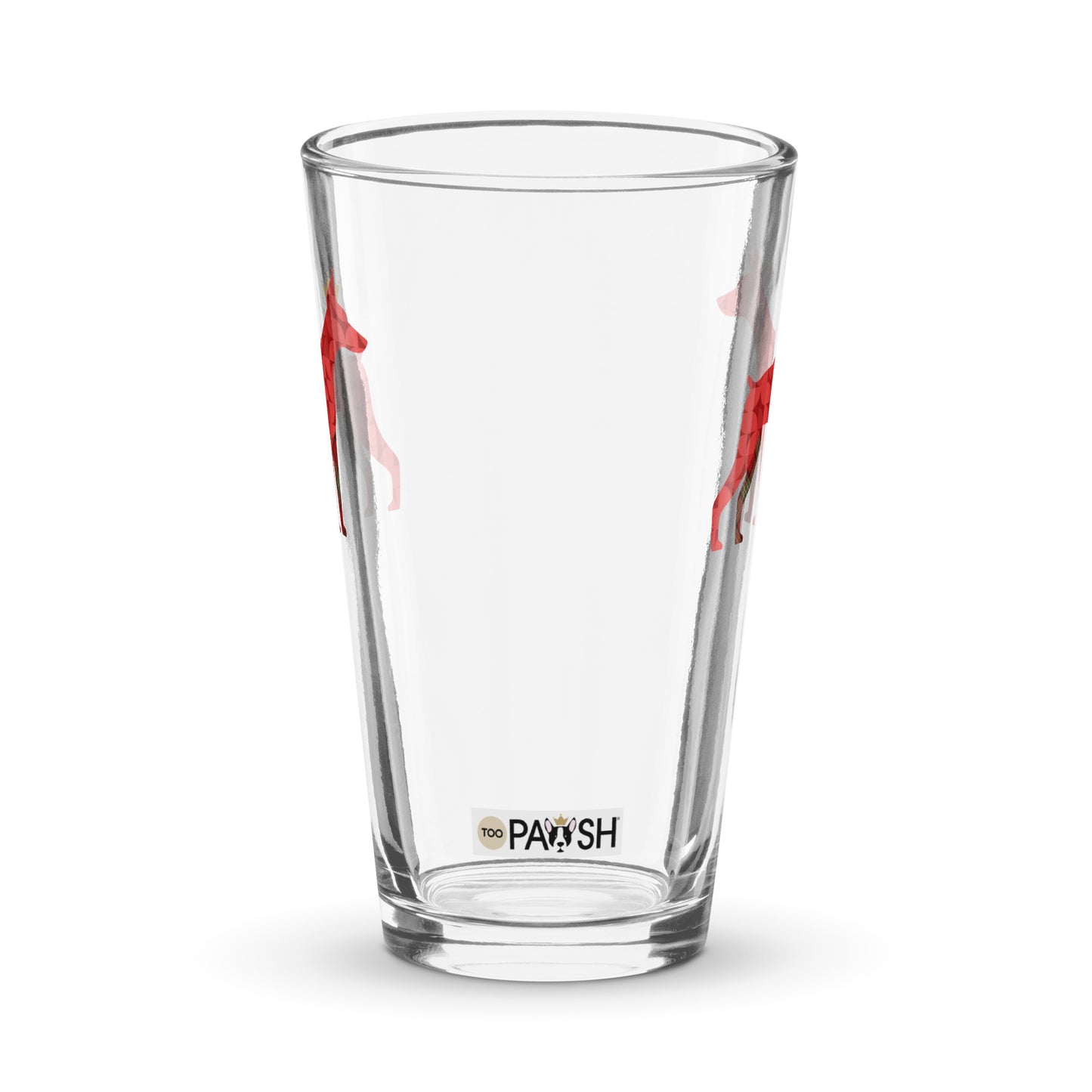 Shaker pint glass