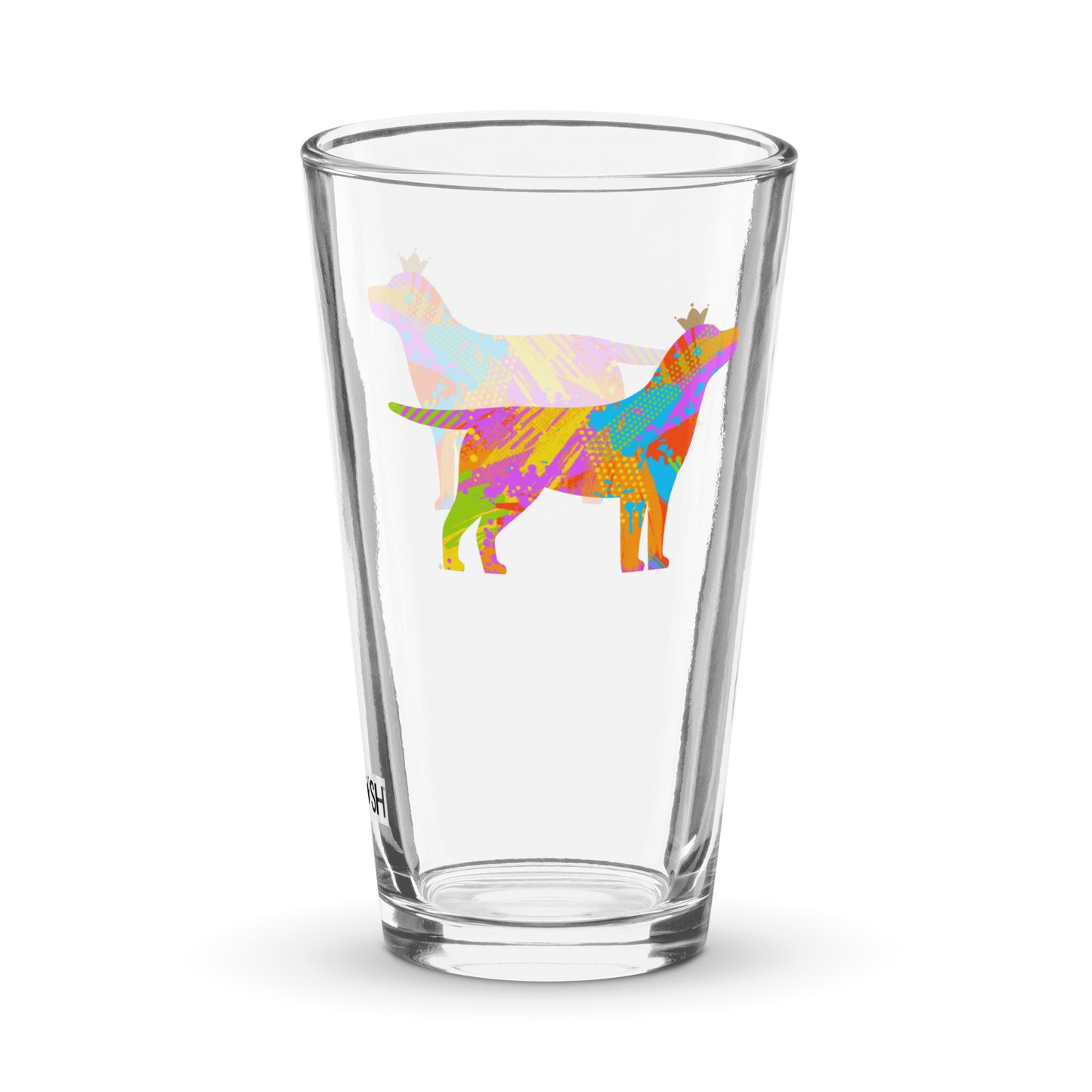 Labrador Shaker pint glass