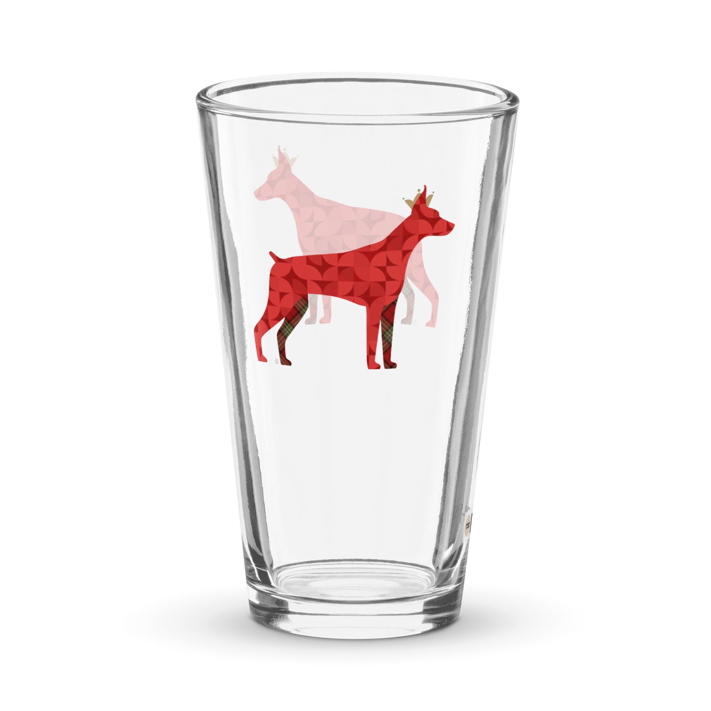 Shaker pint glass