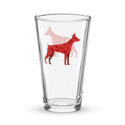 Shaker pint glass