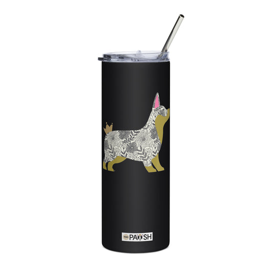 Corgi Stainless steel tumbler