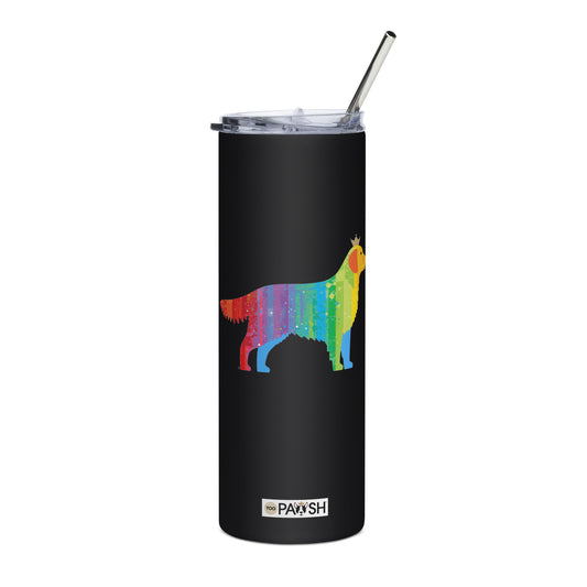 Golden Retriever Stainless steel tumbler